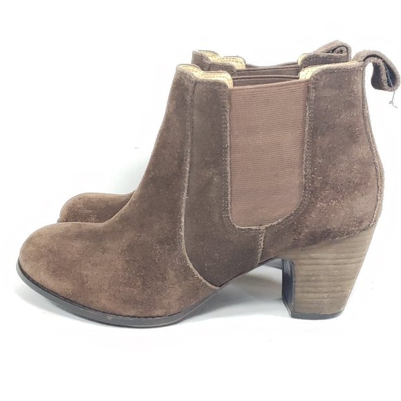 Nine West Ivree Booties Women's Sz 9.5M Brown - Picture 3 of 7